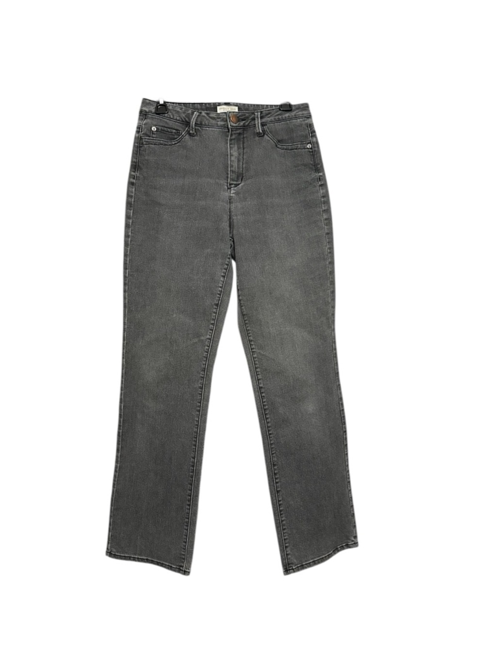 Coldwater Creek Women's Straight-Leg Jeans - Gray - Picture 3 of 6